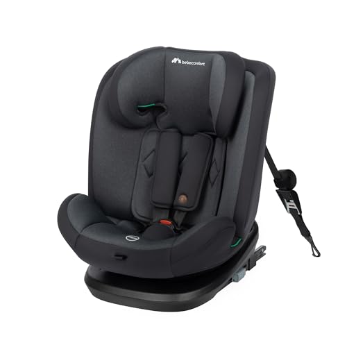 Bebeconfort EverFix i-Size Siège auto, Siège auto face à la route, Siège auto ISOFIX, de 15 mois jusqu'à 12 ans, 9-36 kg, 76-150 cm, Tinted Black