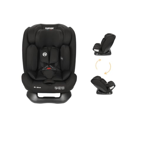 Siège auto enfant évolutif Nania I-size 40-150 cm-gr 0+/1/2/3 (0-36kg)-Evolutif naissance jusqu'à 12 ans environ - Fixations ceinture de sécurité