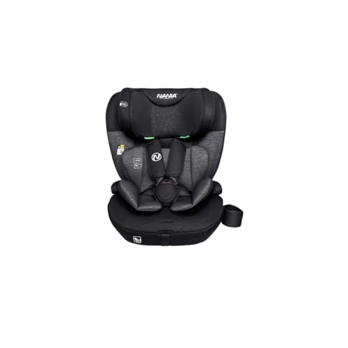 Nania Siège auto bébé Torino évolutif 76-150 cm, Groupe 1/2/3 de 9 à 36 kg, 15 mois à 12 ans, Têtière ajustable 12 niveaux de réglages, Protections latérales,Housse amovible et lavable -Porte gobelet